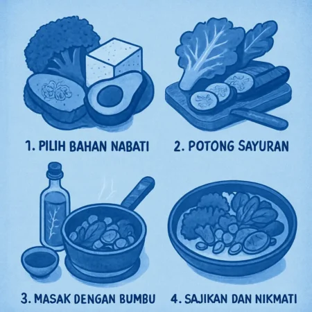 Cara Membuat Resep Vegan Sederhana di Rumah